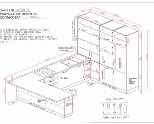 Схема кухні з колонами розміри Схема кухні з колонами розміри та опис