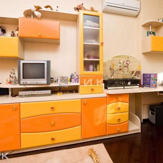 стенка-в-детскую-в-оранжевом-цвете-137 стенка-в-детскую-в-оранжевом-цвете-137