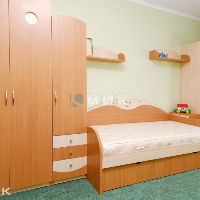 шкаф-и-кровать-в-детскую-цвет-ольха-208 шкаф-и-кровать-в-детскую-цвет-ольха-208