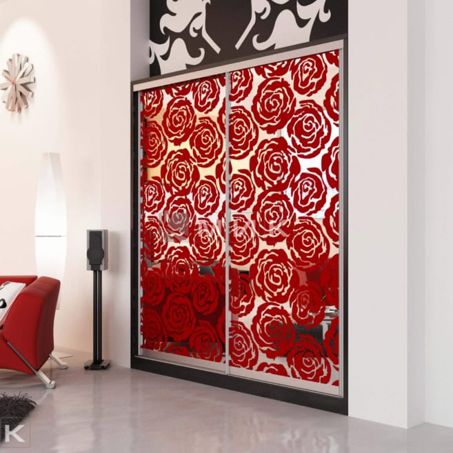 шкаф-купе-с-розами-122 шкаф-купе-с-розами-122