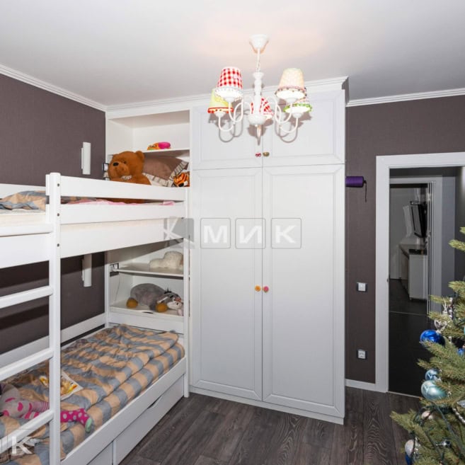Белая-двухъярусная-кровать-шкаф-распошной-(Маяковского-21а)-1003 Белая-двухъярусная-кровать-шкаф-распошной-(Маяковского-21а)-1003