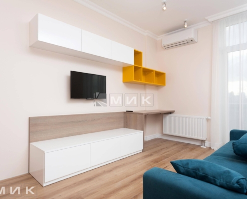 Стнека в квартире студии