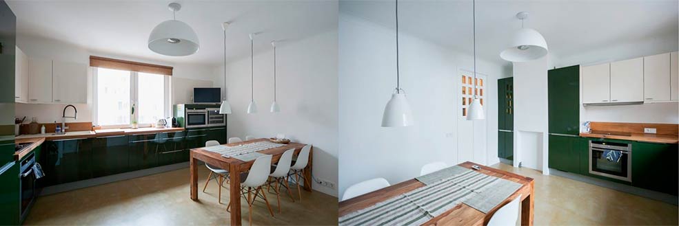 Потолок-на-кухне-в-стиле-минимализм