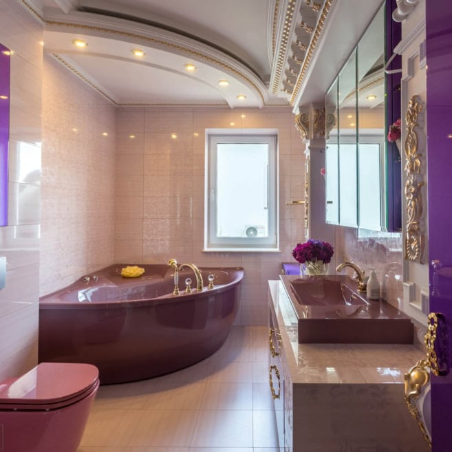 Фиолетовая-ванная-комната-в-царском-стиле-1000 Фиолетовая-ванная-комната-в-царском-стиле-1000
