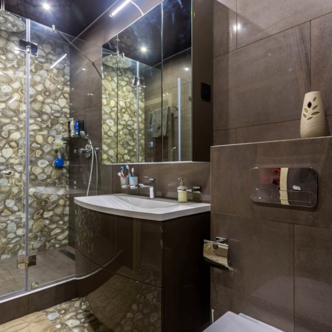 Подвесная радиусная тумба Подвесная радиусная тумба