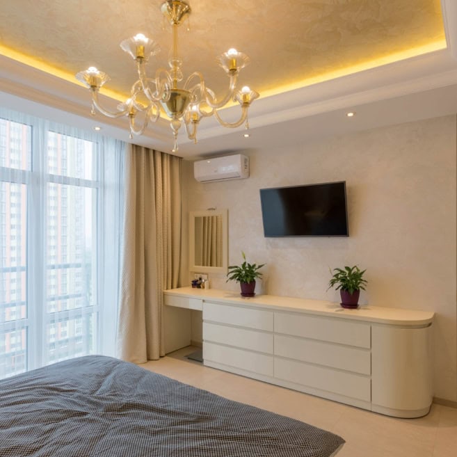 Бежевая-мебель-для-спальни-из-крашенного-МДФ-1005 Бежевая-мебель-для-спальни-из-крашенного-МДФ-1005