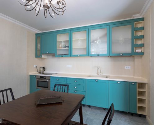 Кухня-с фрезерованным МДФ фасадом Кухня-с фрезерованным МДФ фасадом