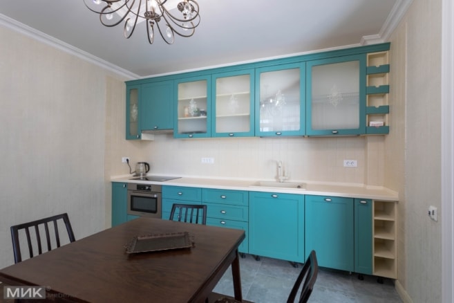 Кухня-с фрезерованным МДФ фасадом Кухня-с фрезерованным МДФ фасадом