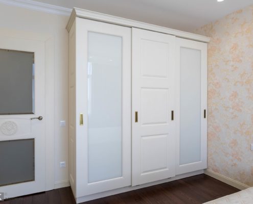 Шкаф-с-раздвижными-фрезерованными МДФ-фасадами-1001 Шкаф-с-раздвижными-фрезерованными МДФ-фасадами-1001