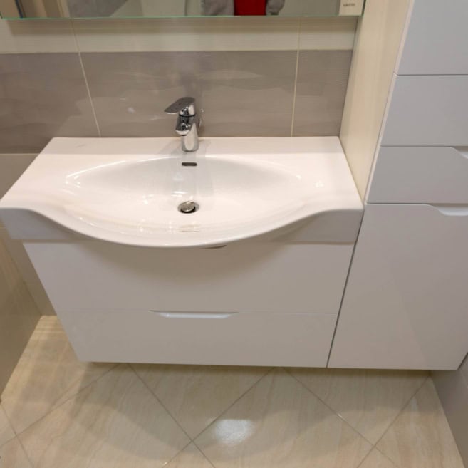 Белая-тумаб-для-ванной-комнаты-1001 Белая-тумаб-для-ванной-комнаты-1001