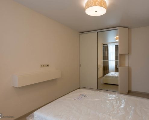 Шкаф купе в Спальне-в-бежевых-тонах-1006 Шкаф купе в Спальне-в-бежевых-тонах-1006