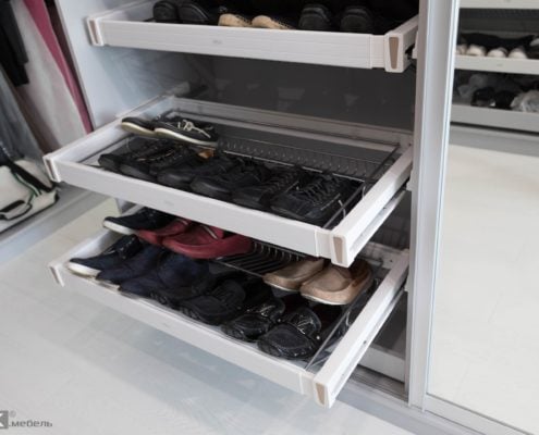 Выдвижные полки для обуви Выдвижные полки для обуви