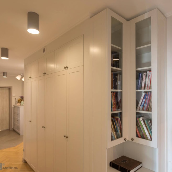 Большой-распашной-шкаф-с-секцией-для-книг-1003 Большой-распашной-шкаф-с-секцией-для-книг-1003