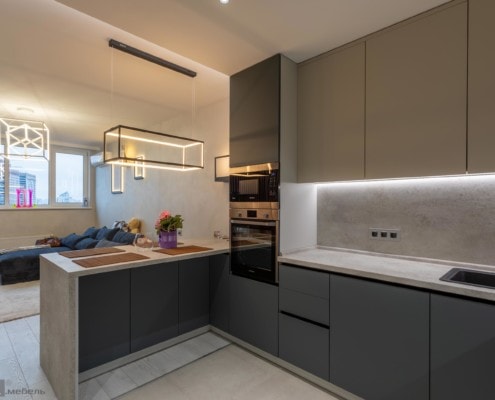 4-Кухня Киев Fenix NTM 4-Кухня Киев Fenix NTM