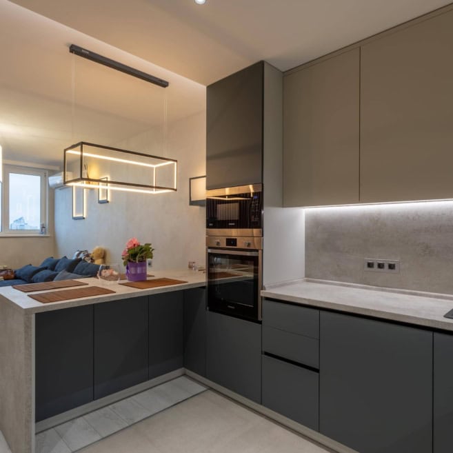 4-Кухня Киев Fenix NTM 4-Кухня Киев Fenix NTM