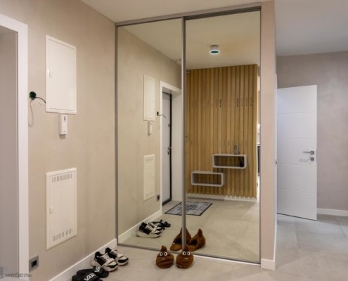 6-встроенный шкаф купе в нишу на заказ 6-встроенный шкаф купе в нишу на заказ