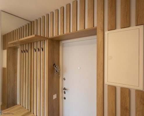 2-Планки ДСП на стену в рихожей 2-Планки ДСП на стену в рихожей