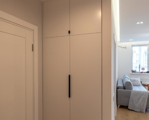 5-встроенный распашной шкаф в прихожей 5-встроенный распашной шкаф в прихожей