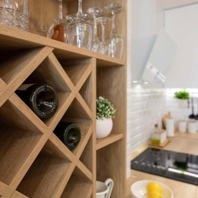 7-бутылочница на кухне