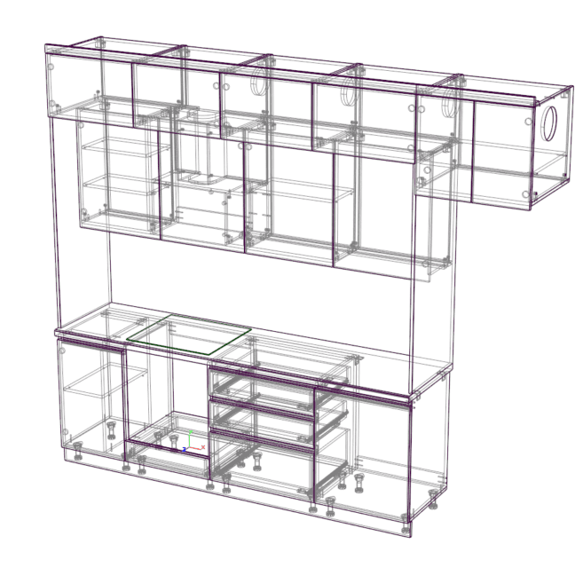 Схема прямой кухня Схема прямой кухня
