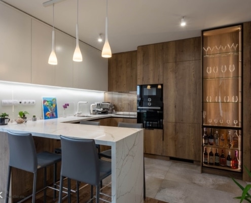 Кухонний гарнітур виготовлений на замовлення