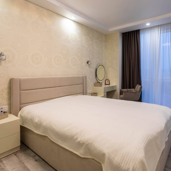 1_Бежевая мебель для спальни на заказ 1_Бежевая мебель для спальни на заказ