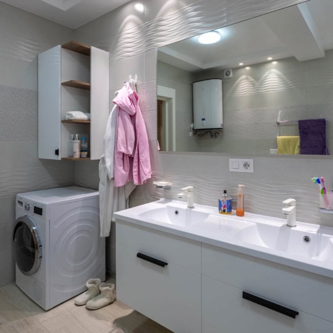 2_Белая мебель для ванной комнаты 2_Белая мебель для ванной комнаты