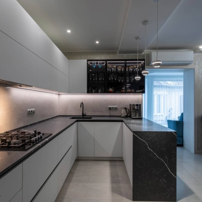 Кухня в селе Гора