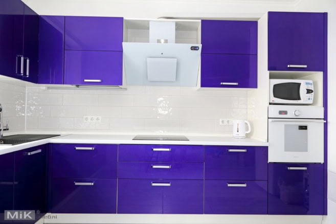 Кухня синяя в Киеве