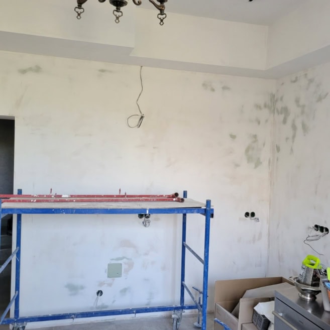 Фото с замера кухни