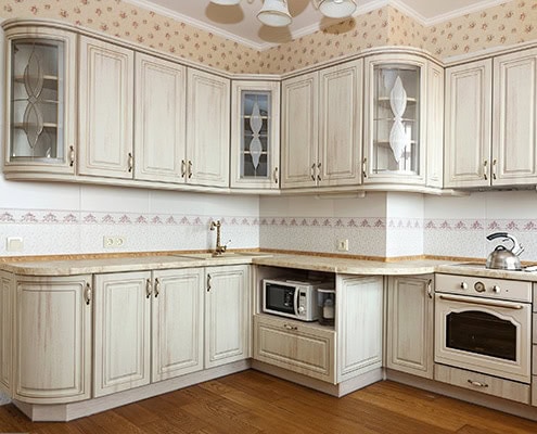 Кухня МДФ с патиной