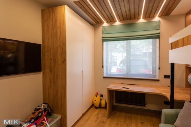 Мебель в детскую на заказ Индивидуальный дизайн детской комнаты с многофункциональной мебелью от Мик Мебель