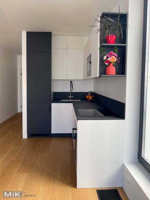 Стільниця Fundermax на кухні Стільниця Fundermax на кухні в Києві