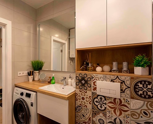 Ванная-комната-со-стиральной-машинкой