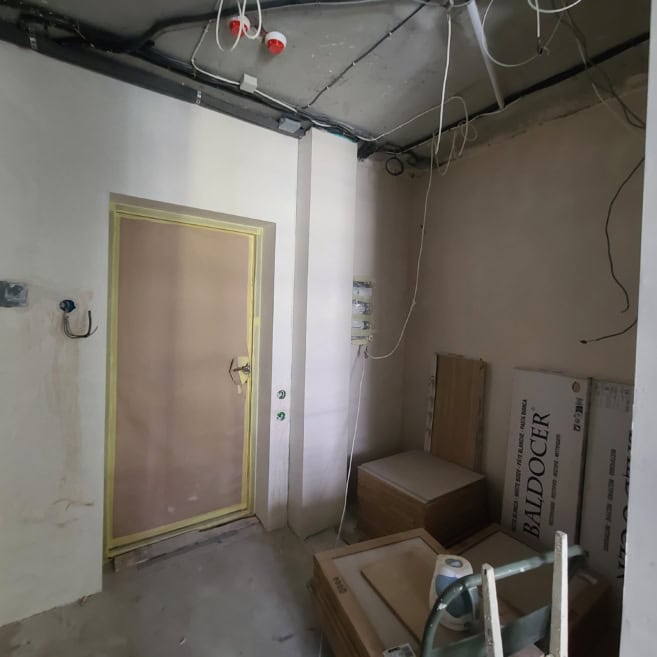 Фото до монтажу зашивки стін ДСП Фото до монтажу зашивки стін ДСП