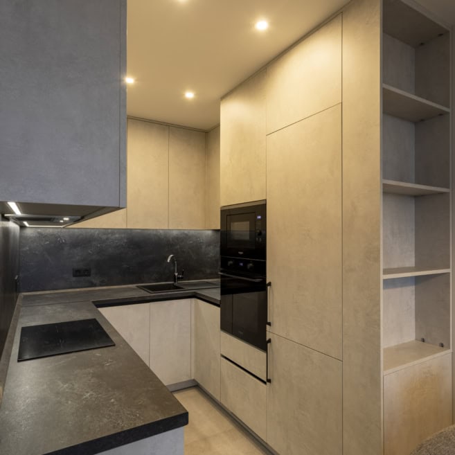 п-подібна кухня у квартирі під здачу