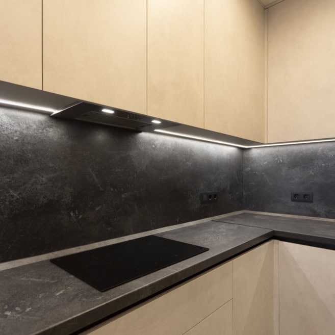 4_врезная LED подсветка в кухонных шкафах врезная LED подсветка в кухонных шкафах
