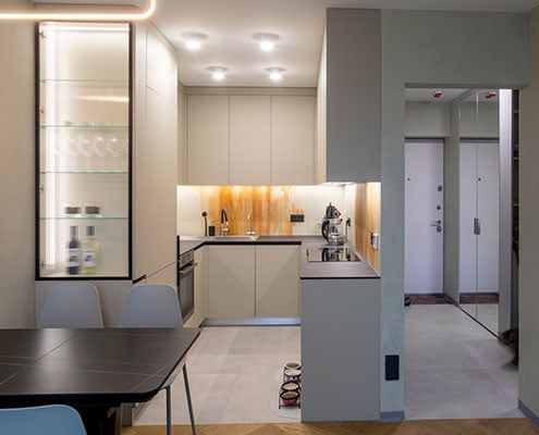 П-образная-кухня-дизайнера