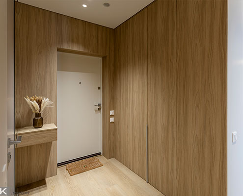 ДСП панели на стены прихожей