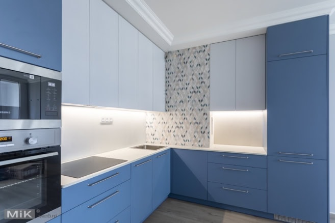 Кухня со столешницей из кварца 20 мм Кухня со столешницей из кварца 20 мм