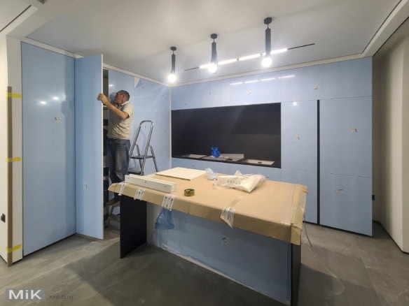 3_Встановлення великої кухні АГТ з островом Встановлення великої кухні АГТ з островом