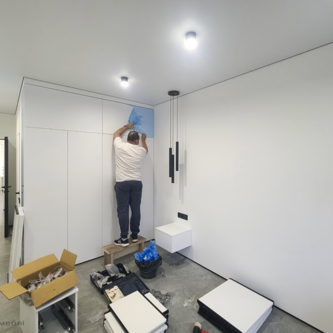 5_Монтаж корпусних меблів для спальні Монтаж корпусних меблів для спальні