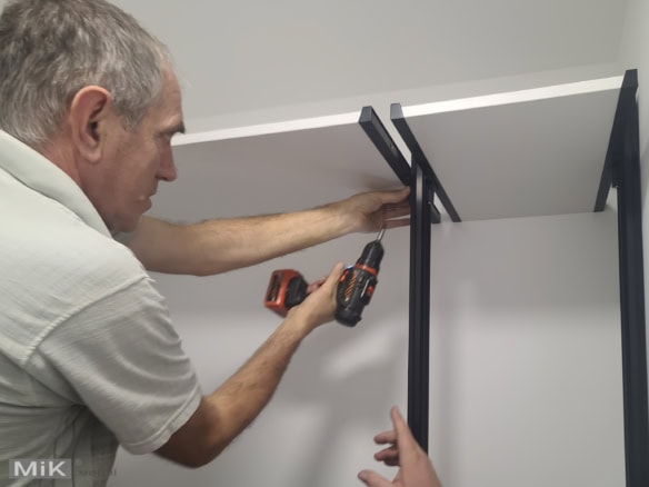 6_Монтаж гардеробної для спальні Монтаж гардеробної для спальні