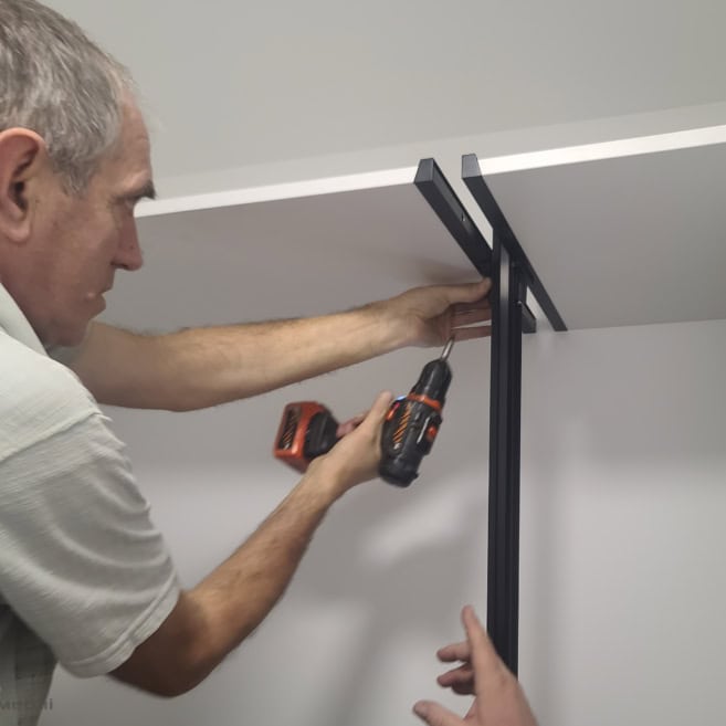 6_Монтаж гардеробної для спальні Монтаж гардеробної для спальні