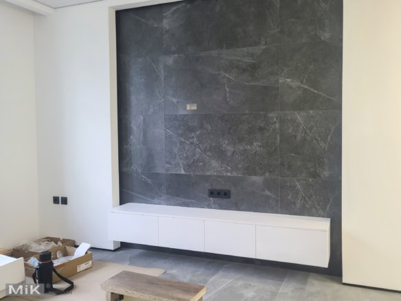 7_Підвісна тумба з АГТ для вітальні Підвісна тумба з АГТ для вітальні