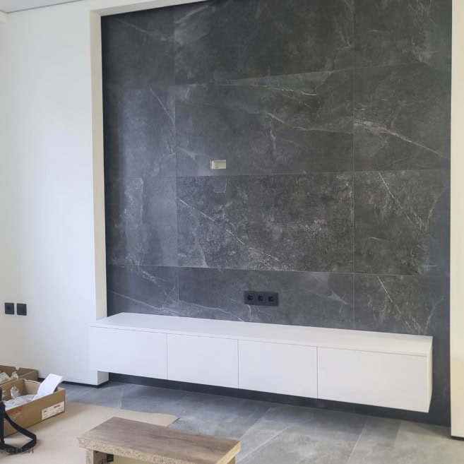 7_Підвісна тумба з АГТ для вітальні Підвісна тумба з АГТ для вітальні